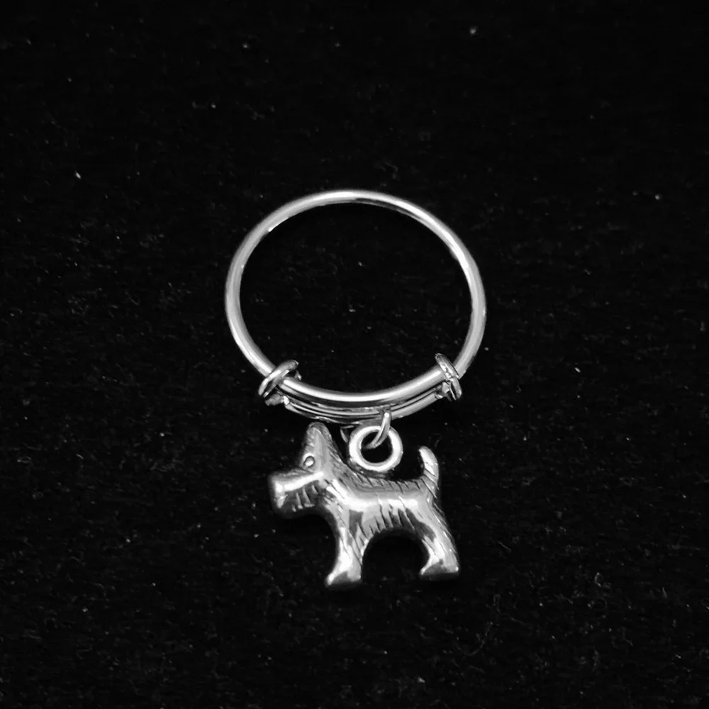 Scottish Terrier/ Scottie Dog dangle charm